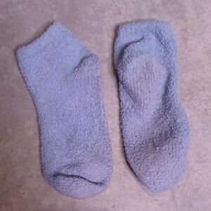 Cozy Women's Blue Ankle Socks